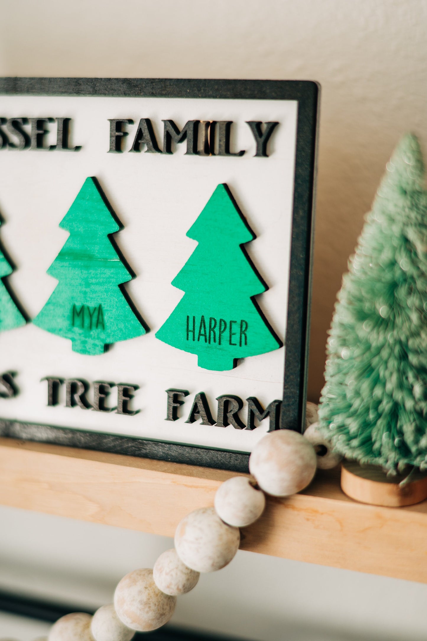 Christmas Tree Farm Family - Personalized Christmas Tree Farm Sign - Farmhouse Christmas Signs - Personalized Christmas Decor - Tree Farm