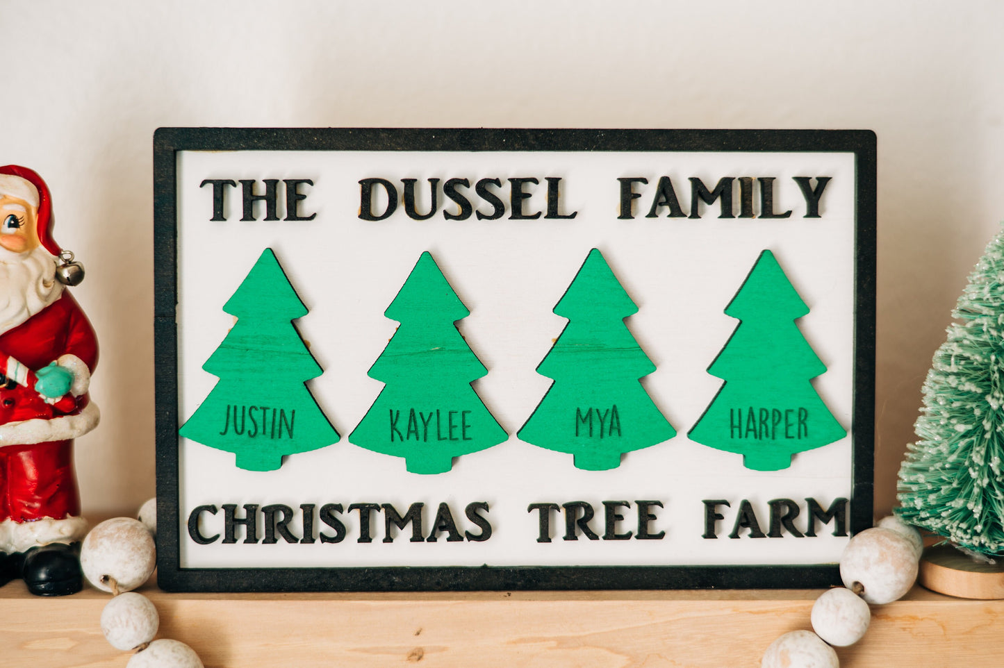 Christmas Tree Farm Family - Personalized Christmas Tree Farm Sign - Farmhouse Christmas Signs - Personalized Christmas Decor - Tree Farm