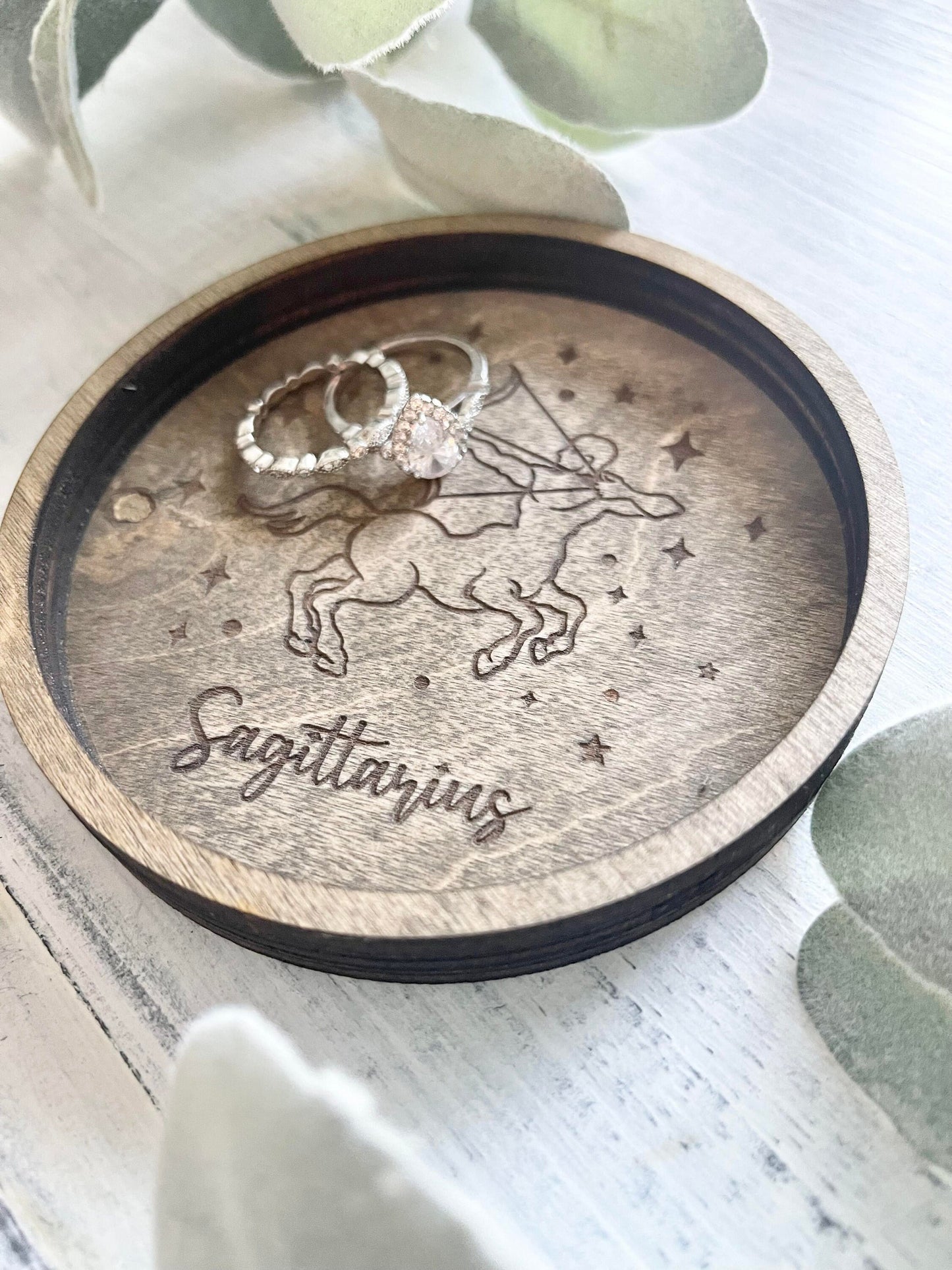 Astrology Ornaments - Astrology Gifts - Natural Wooden Astrology Ornaments - Ornaments for Astrology Lover - Mystical Gifts - Witchy Gifts