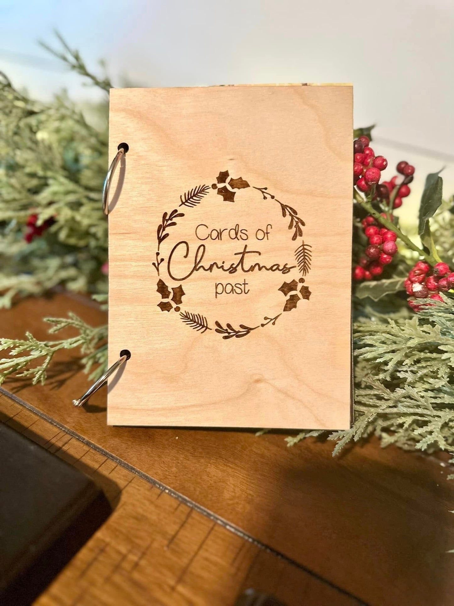Christmas Card Holder, Christmas Card Display, Cards of Christmas Past, Card Holder