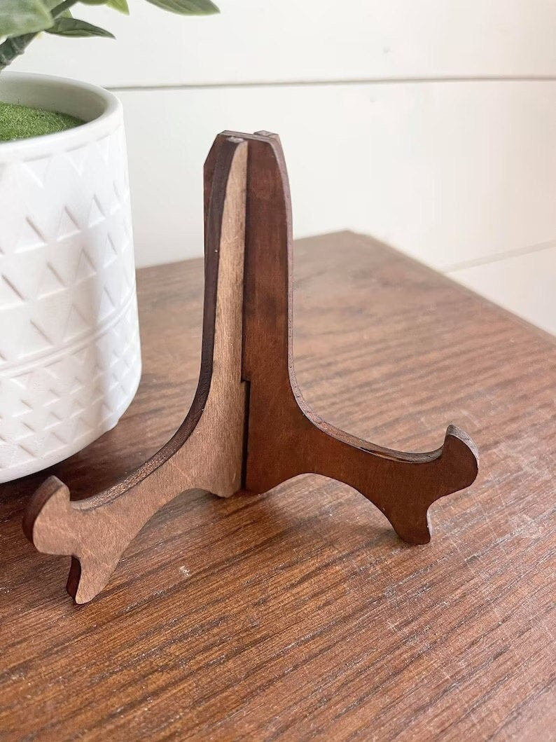 Display Stand for Tiered Tray Signs - Display Stands for Mini Signs - Display stands to go with Tiered Tray Decor