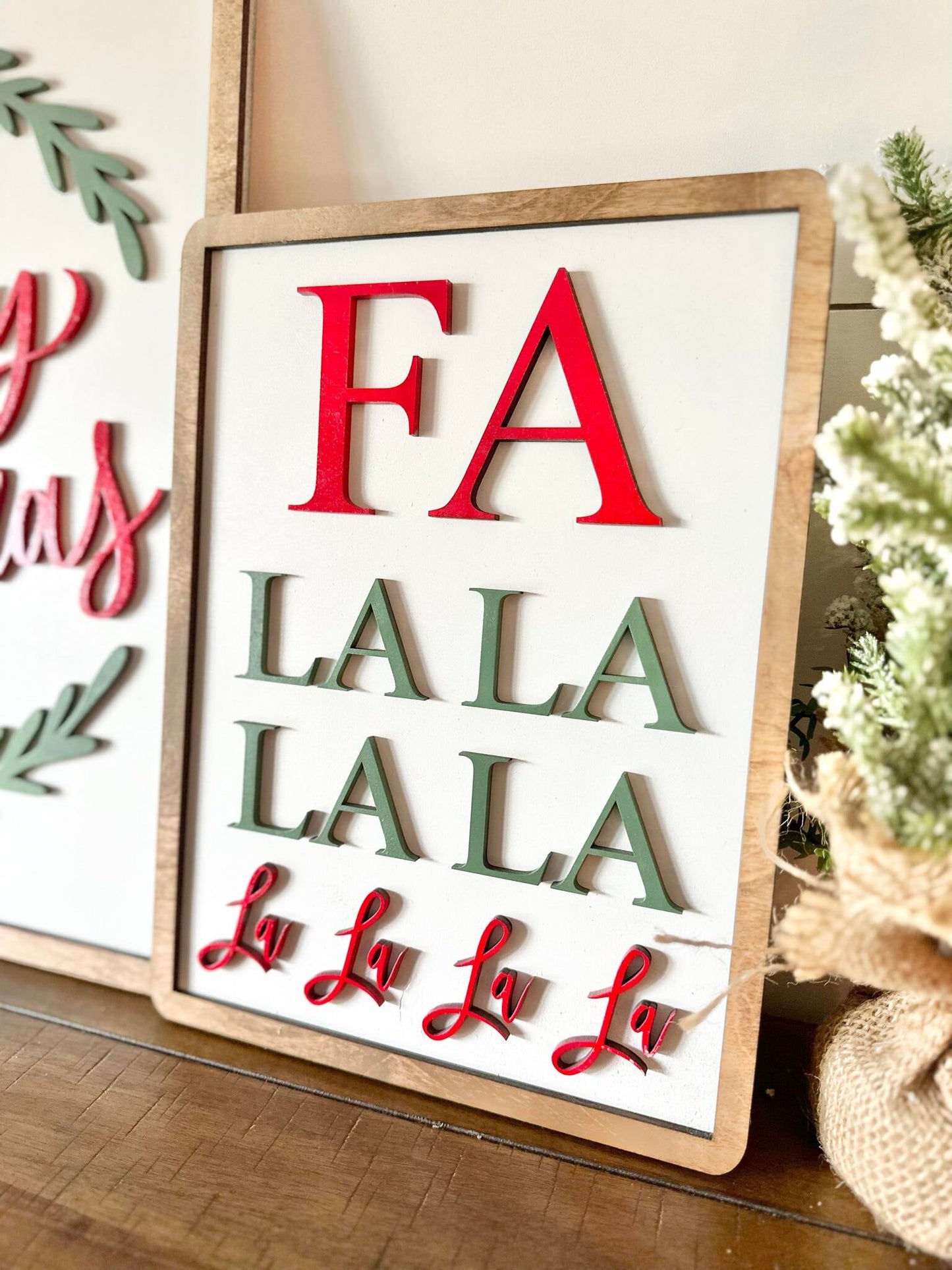 Farmhouse Christmas Signs, Christmas Mantel Sign, Christmas Wall Signs, Merry Christmas Signs, Farmhouse Christmas Decor