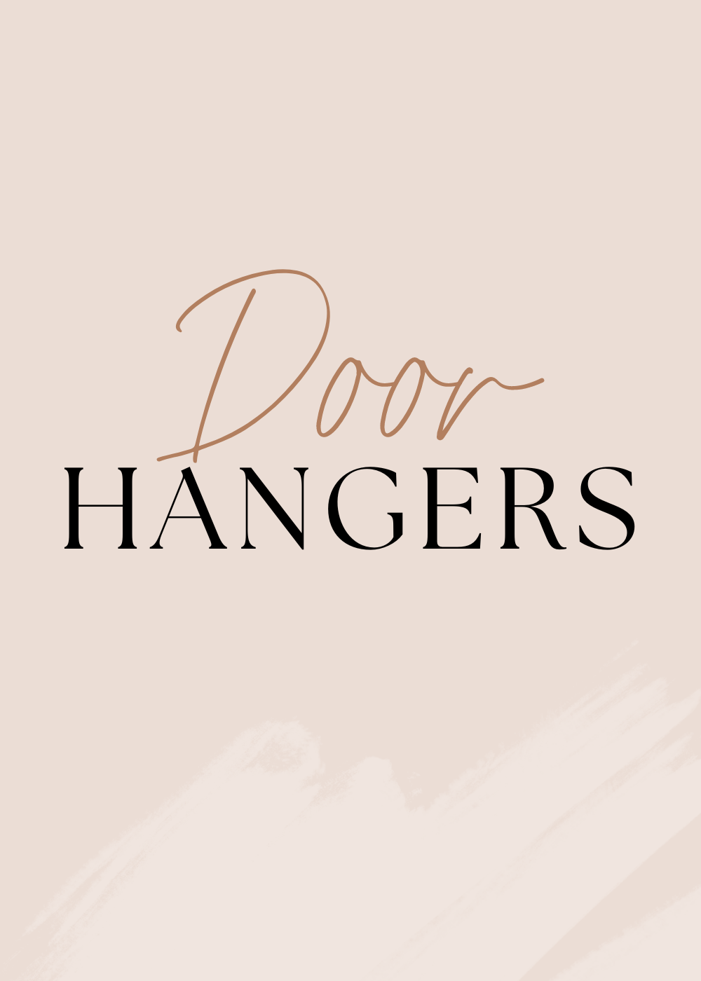 Door Hangers