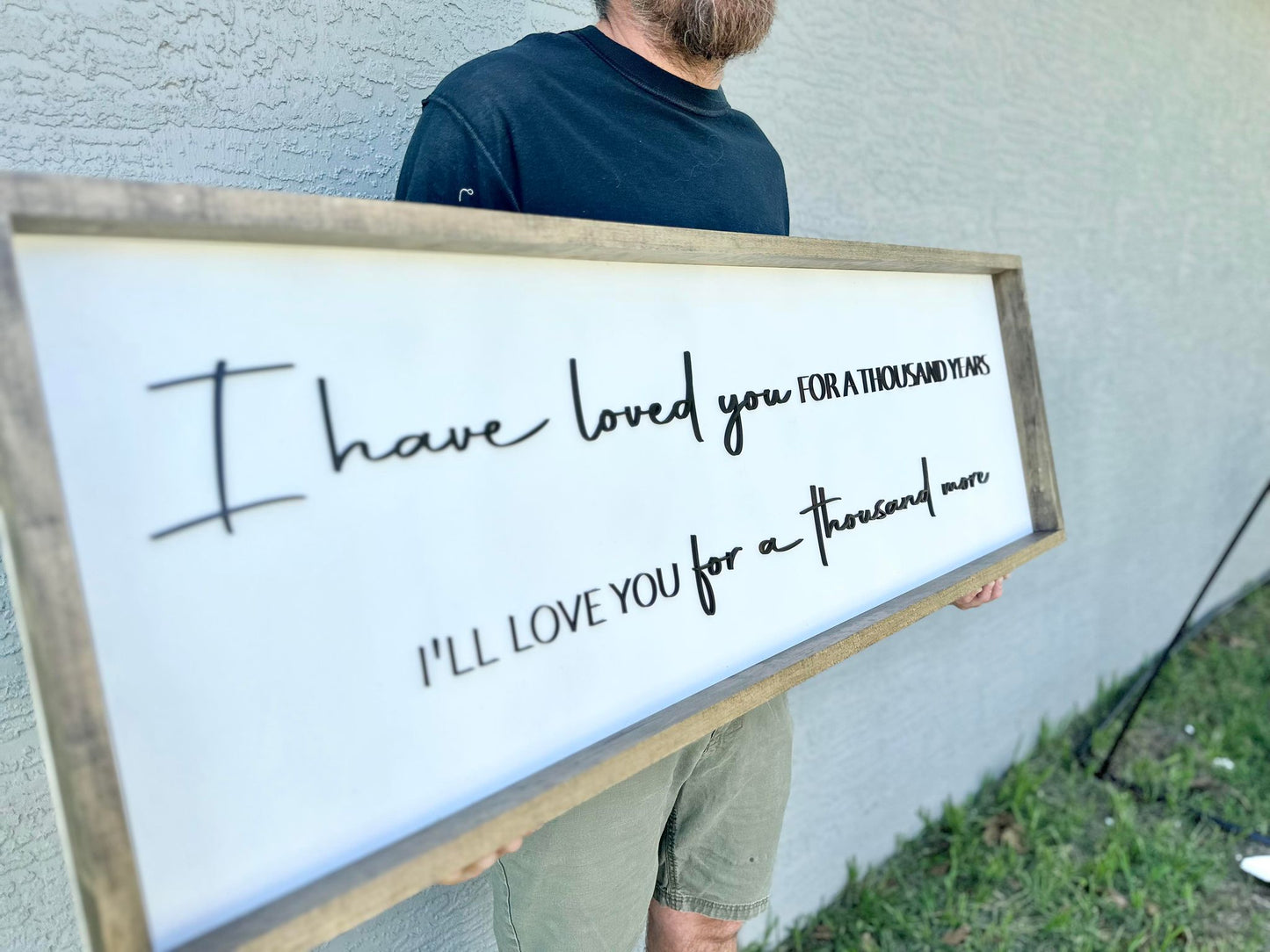 Wedding Song Framed Sign