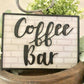 Coffee Bar 3D Farmhouse Sign - Coffee Bar 3D Sign - Coffee Bar Subway Tile Sign - Subway Tile - Tiered Tray Decor - Farmhouse Decor - Coffee