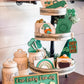 St. Patrick's Day Tiered Tray Decor - St. Paddy’s Day Signs - St. Patricks Day Decor - Tiered Tray Signs St. Patrick's - Irish Tiered Tray