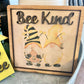 Bee Tiered Tray - Welcome to our Hive - Honey Themed Tiered Tray - Honey Bee - Home is where my Honey Bee - Bee Decor - Bee Signs - Honey