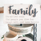 Family Farmhouse Tiered Tray Bundle - Family Home Sweet Home Tiered Tray Decor - Farmhouse Tiered Tray Decor - Black and White Farmhouse
