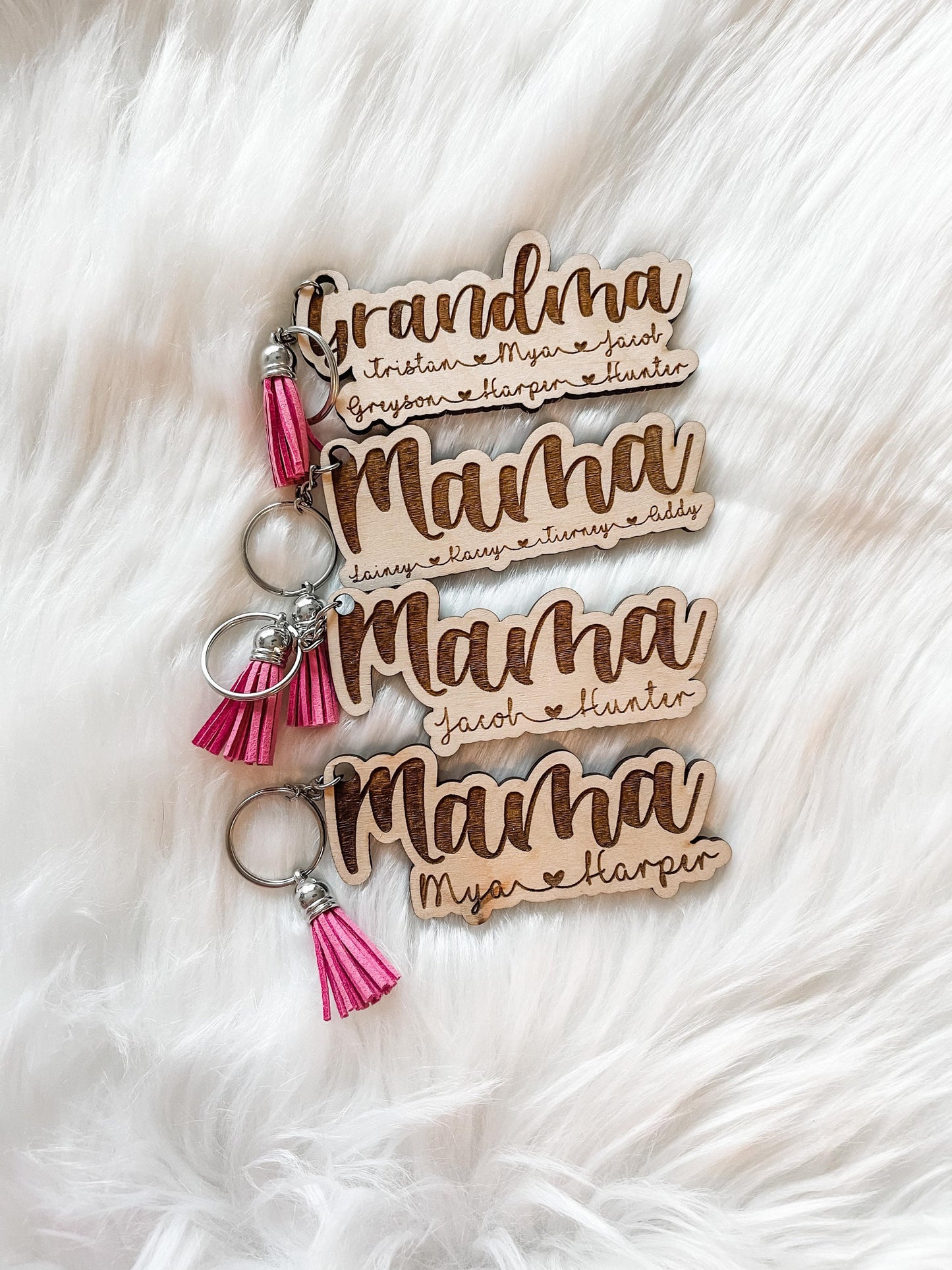 Mama Keychain - Mama Keychain with Children's Names - Mama Gift - Gifts for Mama - Mother's Day gift - Gifts for Grandma - Gifts for Nana