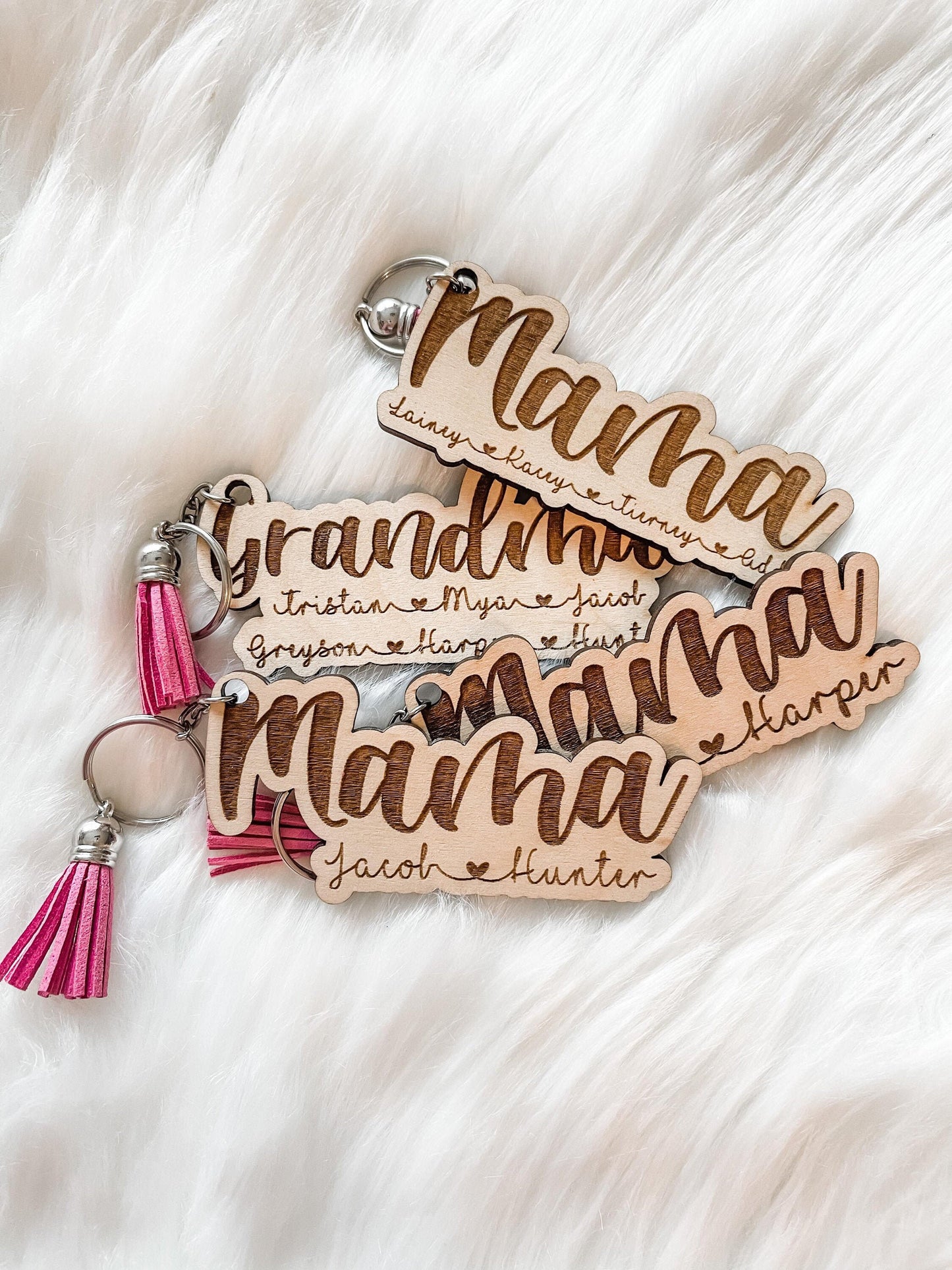 Mama Keychain - Mama Keychain with Children's Names - Mama Gift - Gifts for Mama - Mother's Day gift - Gifts for Grandma - Gifts for Nana