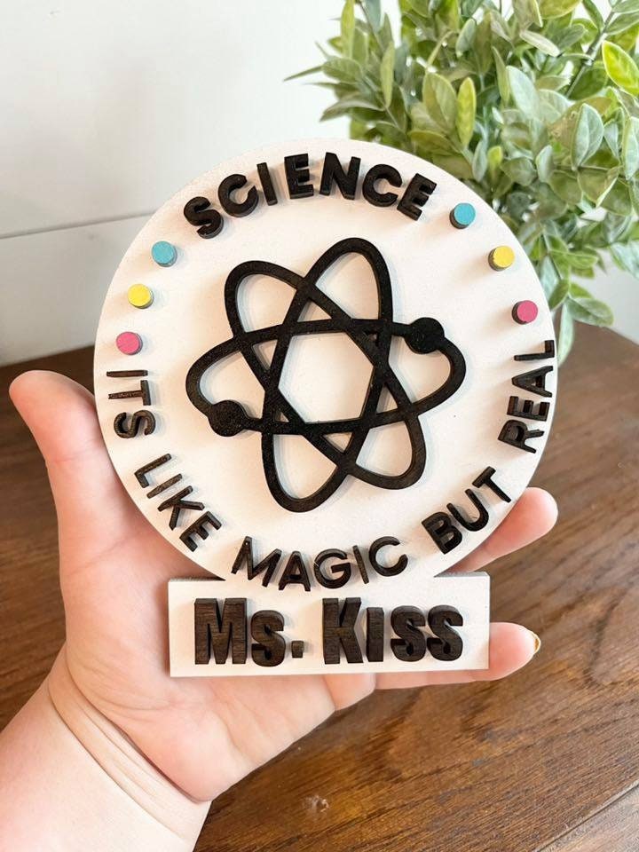 Science Teacher Gift - Science It's like magic but real - Gifts for Science Teachers - Science Teacher Classroom - Science Teacher Gifts