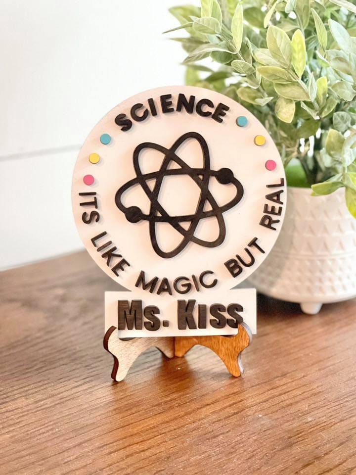 Science Teacher Gift - Science It's like magic but real - Gifts for Science Teachers - Science Teacher Classroom - Science Teacher Gifts