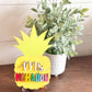 Pineapple Name Sign - Pineapple Teacher Name Plate - Pineapple Classroom - Pineapple Classroom Decor - Tropical Classroom - Pineapple Teach