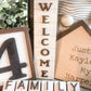 Family Tiered Tray - Home Sweet Home Tiered Tray - Farmhouse Tiered Tray Signs - Personalized Tiered Tray Signs - Farmhouse Boho Decor