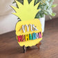 Pineapple Name Sign - Pineapple Teacher Name Plate - Pineapple Classroom - Pineapple Classroom Decor - Tropical Classroom - Pineapple Teach