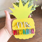 Pineapple Name Sign - Pineapple Teacher Name Plate - Pineapple Classroom - Pineapple Classroom Decor - Tropical Classroom - Pineapple Teach