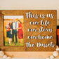 This is us - our life - our story - our home - personalized last name photo frame - gifts for families - gifts for moms - housewarming gifts