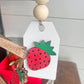 Strawberry Tiered Tray - Strawberry Decor - Strawberry Signs - Farm Fresh Strawberries - Strawberry Party Decorations - Strawberry Stands