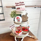 Strawberry Tiered Tray - Strawberry Decor - Strawberry Signs - Farm Fresh Strawberries - Strawberry Party Decorations - Strawberry Stands