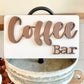 Coffee Bar Tiered Tray - Coffee Tiered Tray - Coffee Bar Decor - Coffee Tiered Tray Decor Bundle - Coffee Signs - Coffee Signs for Kitchen