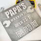 Papa's Workshop Open 24/7 Toys Fixed Free - Wood Sign - Papa Gifts - Grandpa Gifts - Father's Day gift - Dad's workshop Gift - Tool Guy Gift