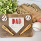 Dad you hit it out of the park - Fathers Day Sign - Fathers Day Gift - Gifts for Dad - Gifts for Dad from Kids - Baseball Dad Gift - Basebal