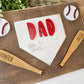 Dad you hit it out of the park - Fathers Day Sign - Fathers Day Gift - Gifts for Dad - Gifts for Dad from Kids - Baseball Dad Gift - Basebal