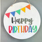 Happy Birthday Door Hanger - Birthday Banner Door Hanger - Birthday Door Sign - Birthday Door Decor - Birthday Door Banner - Birthday Signs