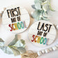 First or Last Day of School Shiplap Signs - Kids First Day of School Sign - School Photos - Back to School Signs - First and Last day Signs