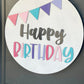 Happy Birthday Door Hanger - Birthday Banner Door Hanger - Birthday Door Sign - Birthday Door Decor - Birthday Door Banner - Birthday Signs