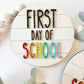 First or Last Day of School Shiplap Signs - Kids First Day of School Sign - School Photos - Back to School Signs - First and Last day Signs