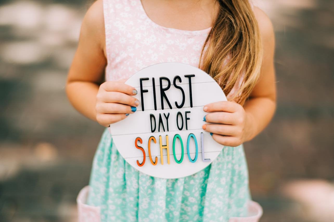 First or Last Day of School Shiplap Signs - Kids First Day of School Sign - School Photos - Back to School Signs - First and Last day Signs