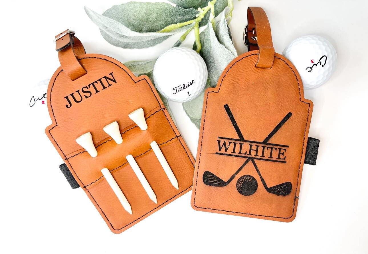 Golf Bag Tag, Golf Gifts, Christmas gifts for dad