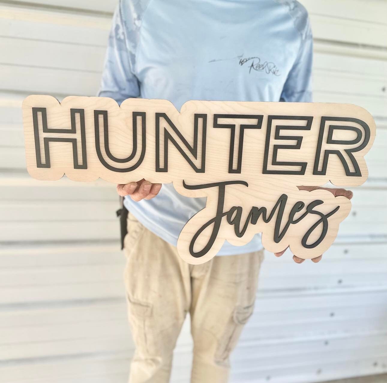 Nursery Name Sign - Name Signs for Kids - Large Name sign for Kids - Baby name signs - First and middle name signs - Nursery Decor - Kids