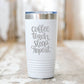 Teacher Tumbler - Tumblers for Teachers - Teacher Appreciation - Gifts for Teachers - Coffee Teach Sleep Repeat Tumbler Gift for Teacher