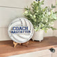 Personalized Desktop Volleyball Coach Sign - Gifts for Volleyball Coach - PE Coach Gift Personalized - Gifts for Coaches - Volleyball Coach