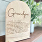 Grandpa Definition Sign - Gifts for Granpma - Sign for Grandpa - Grandpa Definition shelf Sign - Grandpa Christmas Gift - Birthday Gift