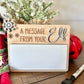 Message from your Elf, Elf Message board, Christmas Elf, Elf Accessories