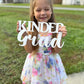 Kindergrad - Photo Prop Sign for Kindergarten Graduation