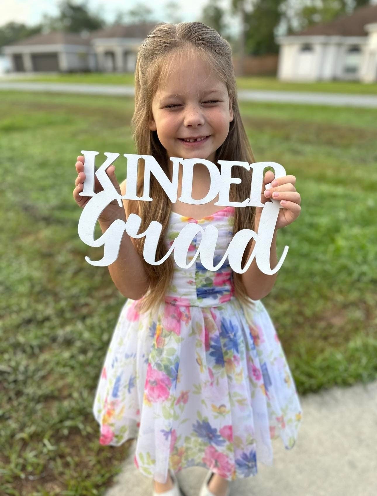 Kindergrad - Photo Prop Sign for Kindergarten Graduation