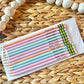 Personalized Engraved Pastel Pencil Set of 12 Pencils by Walnut + Birch